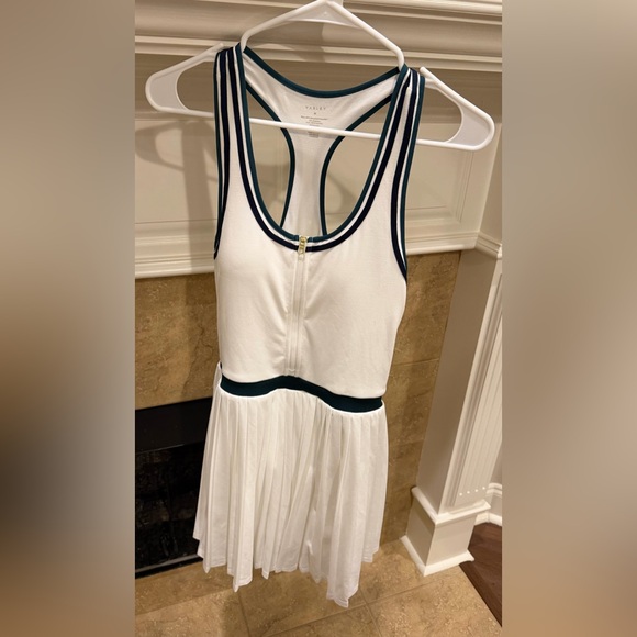 Varley Jane Court Sleeveless Court Minidress in White - Picture 2 of 10